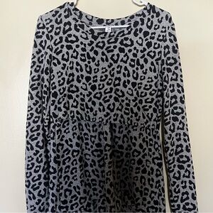 Latched Mama | Everyday Nursing Sweater | Snow Leopard (M)